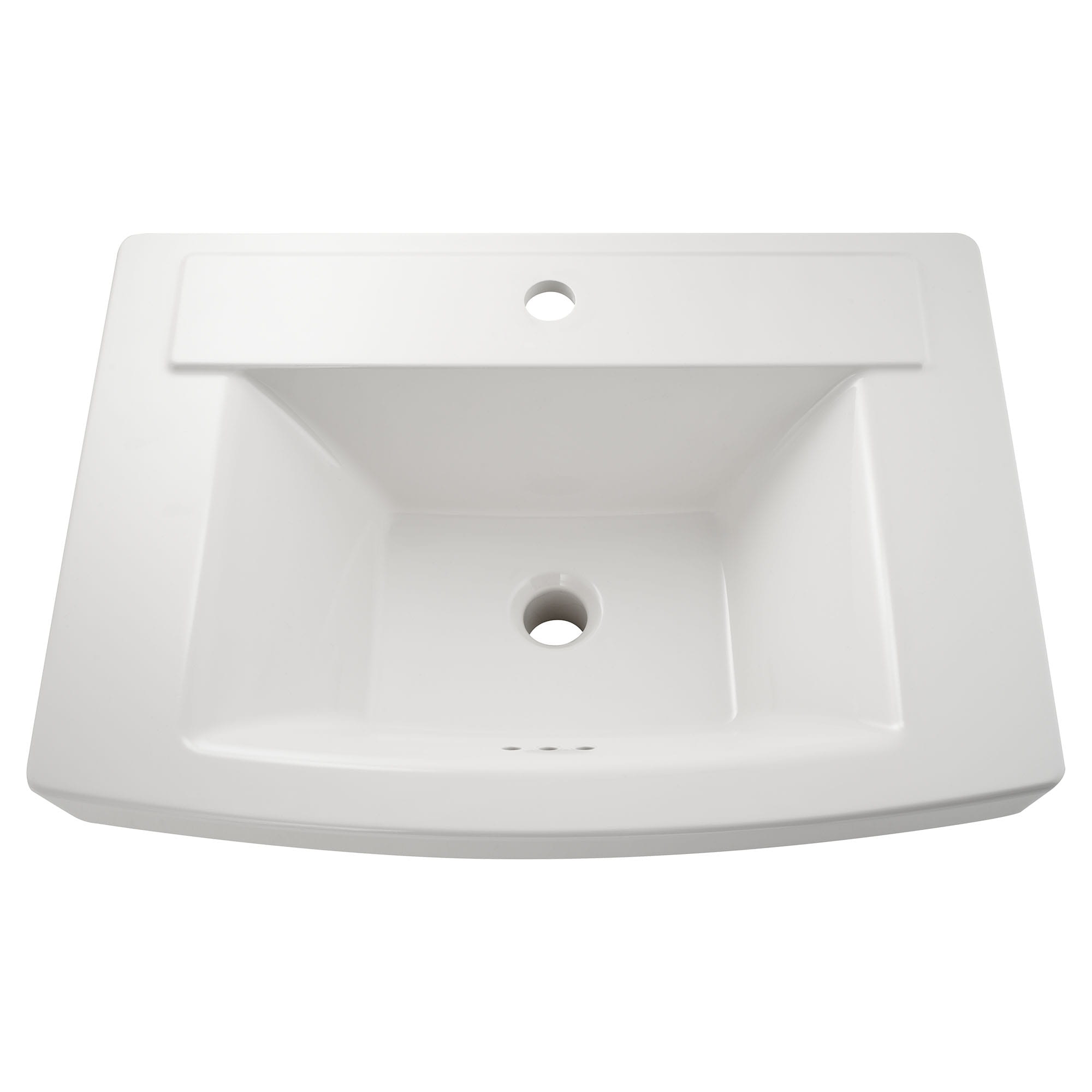 Évier de comptoir Townsend de 24 x  18 po avec trou central seulement